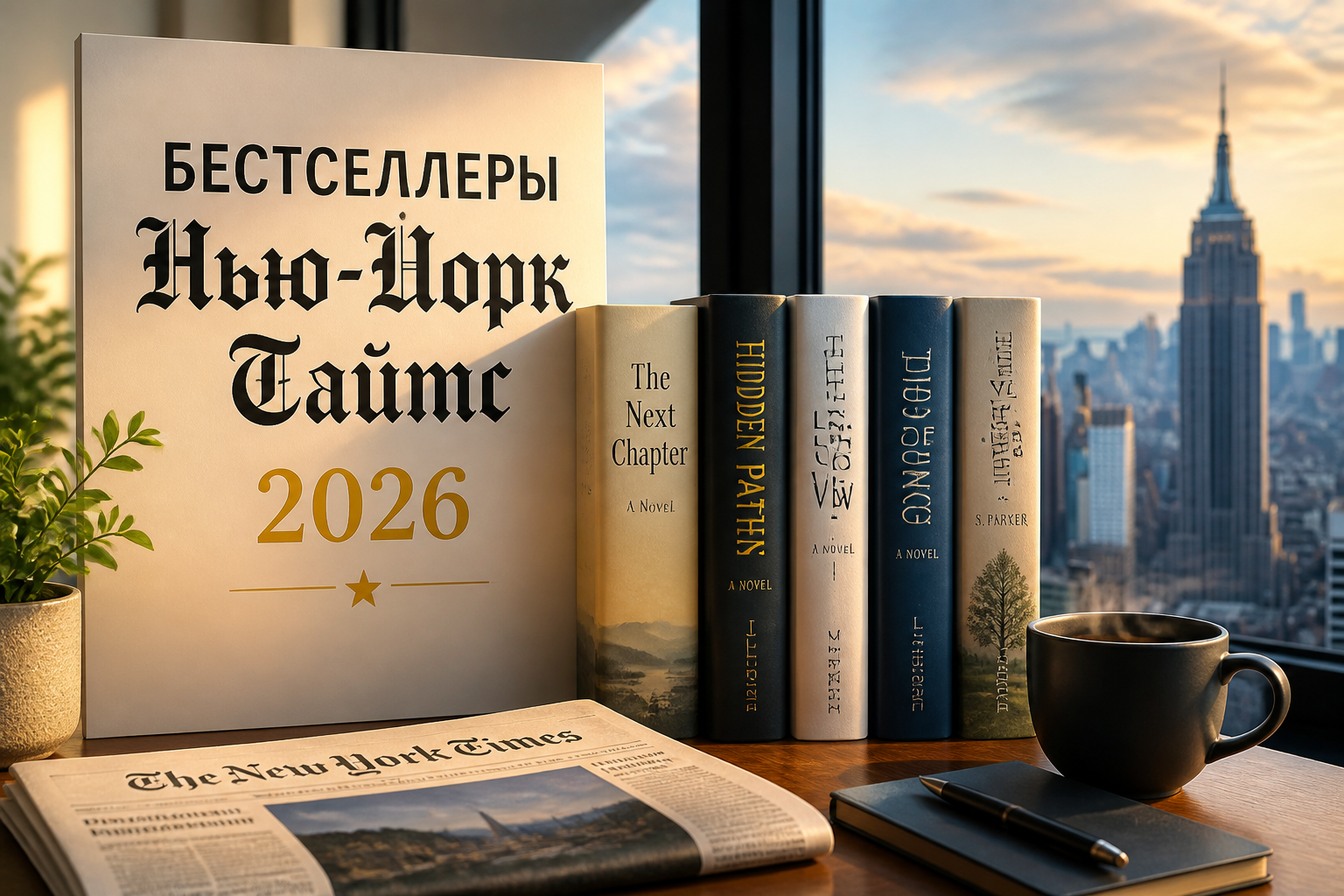 бестселлеры нью йорк таймс 2026 — иллюстрация к статье «бестселлеры нью йорк таймс 2026»