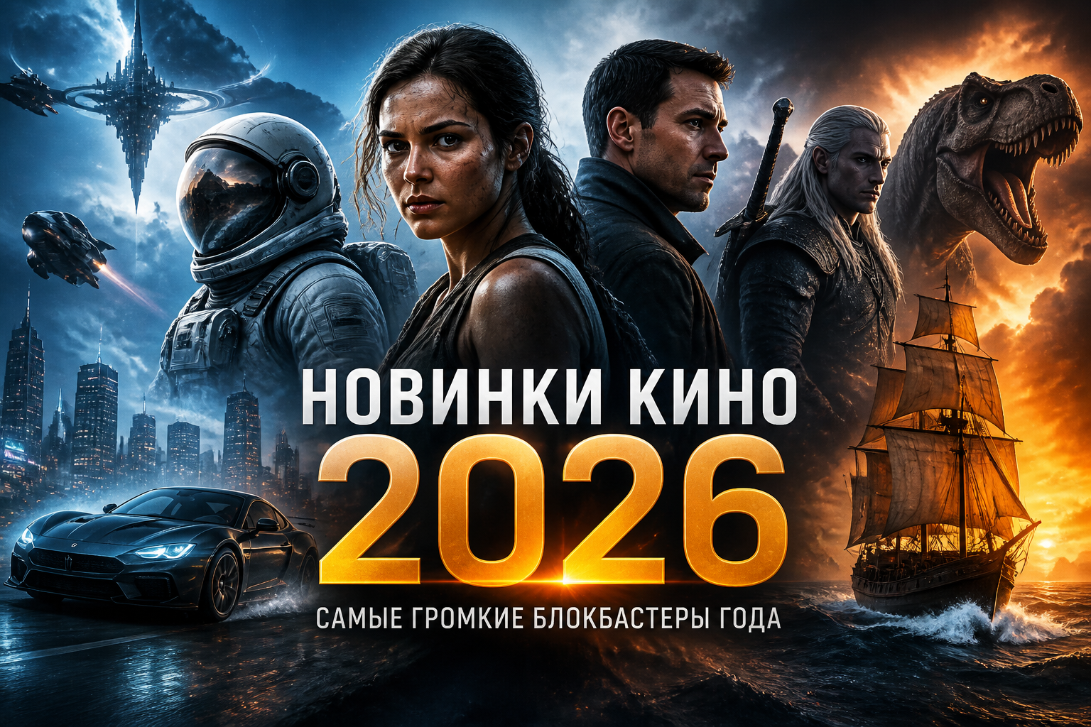 Самые громкие блокбастеры года — иллюстрация к статье «новинки кино 2026»