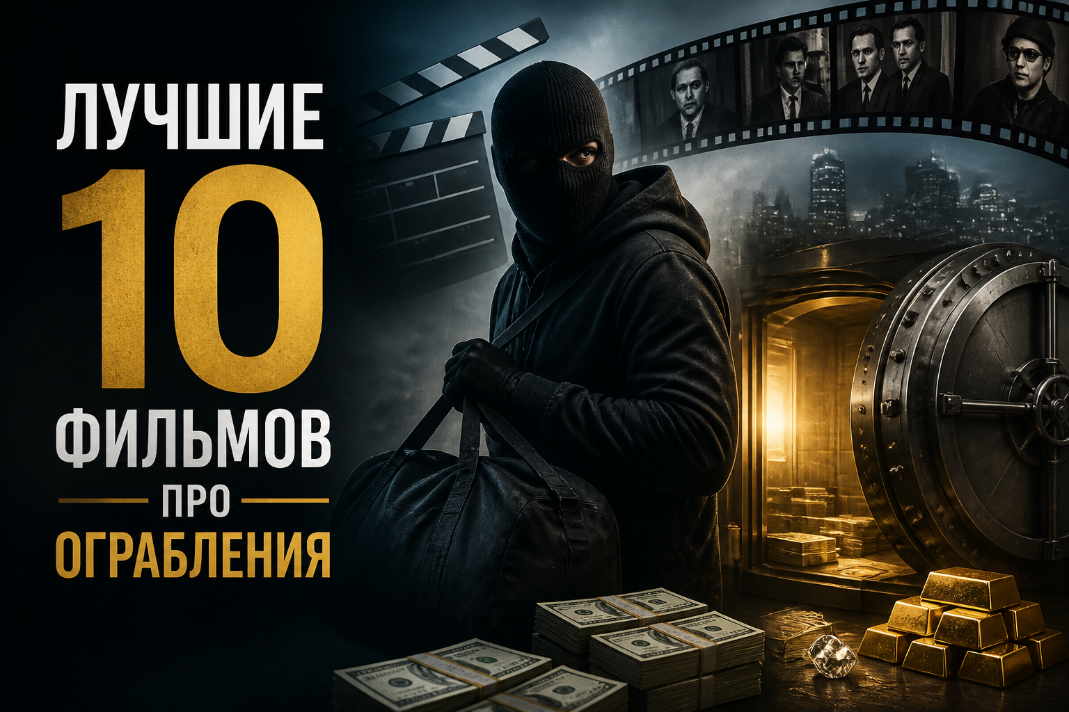 лучшие 10 фильмов про ограбления — иллюстрация к статье «лучшие 10 фильмов про ограбления»