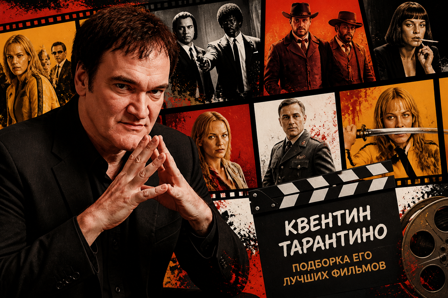 Квентин Тарантино подборка его лучших фильмов — иллюстрация к статье «Квентин Тарантино подборка его лучших фильмов»