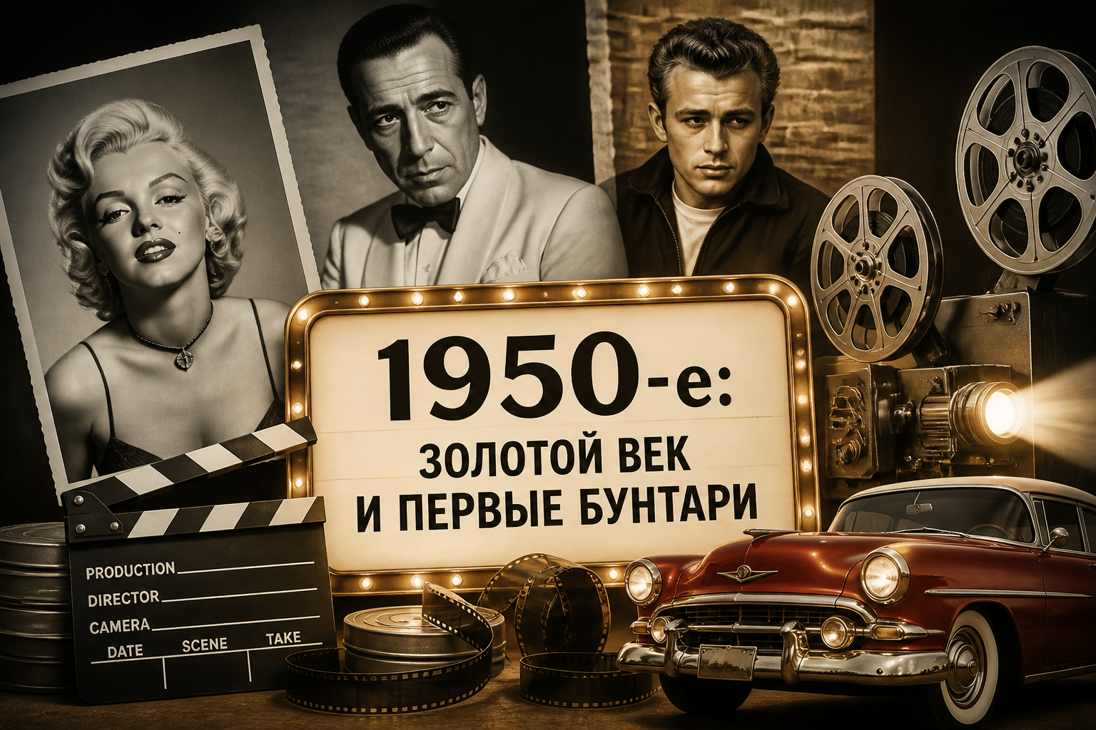 1950-е: золотой век и первые бунтари — иллюстрация к статье «100 лучших фильмов 20 века»