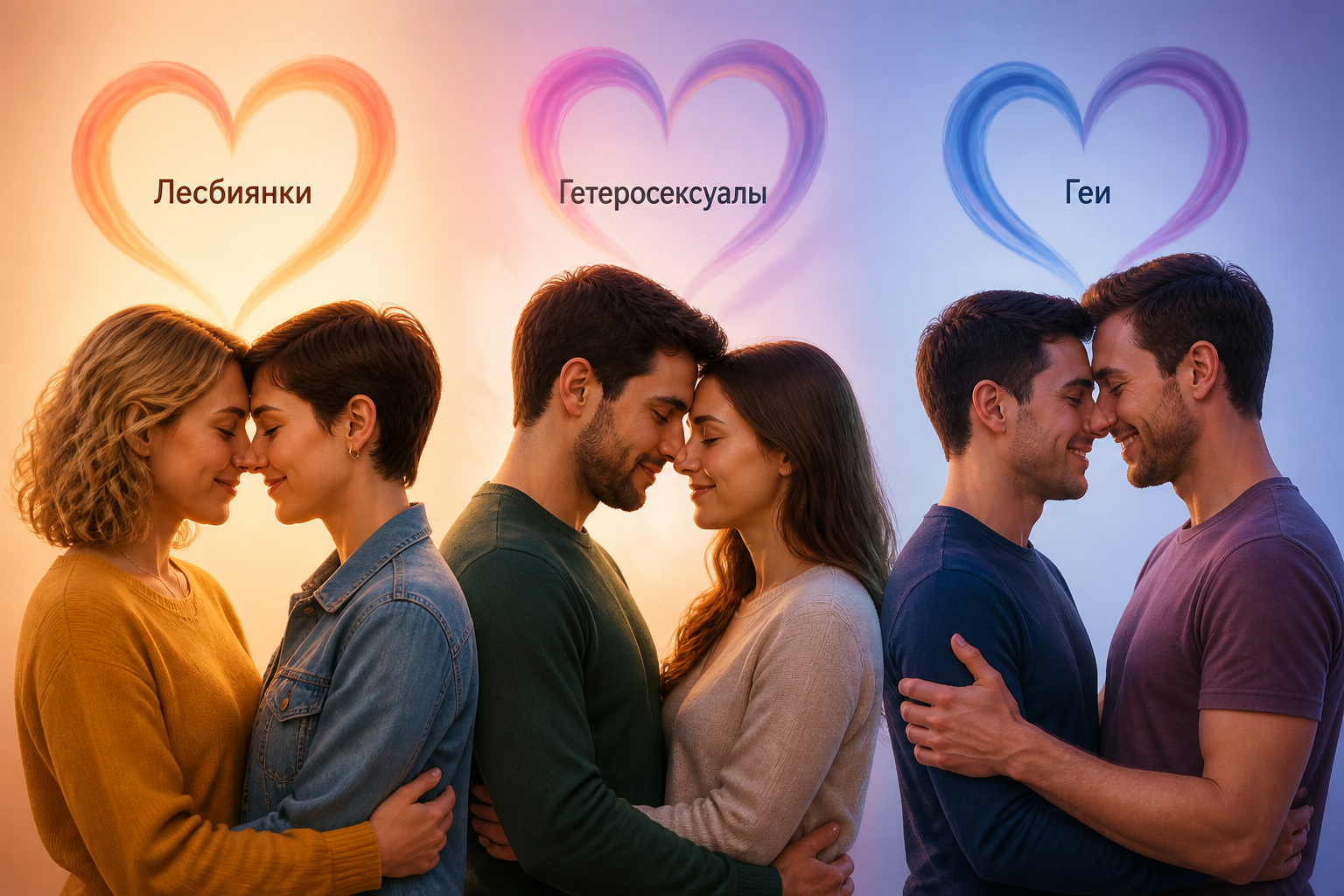 Три ориентации, о которых слышали все — иллюстрация к статье «все ориентации и их значения»