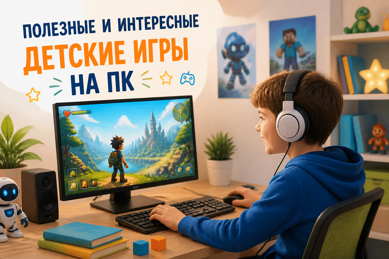 полезные и интересные детские игры на пк — иллюстрация к статье «полезные и интересные детские игры на пк»