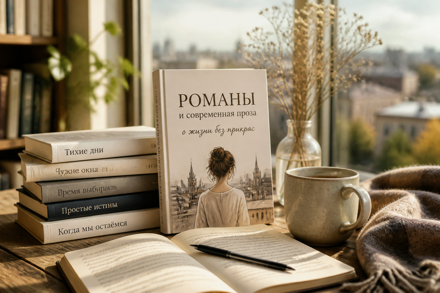 Романы и современная проза: о жизни без прикрас — иллюстрация к статье «Книги по жанрам 2026 год»