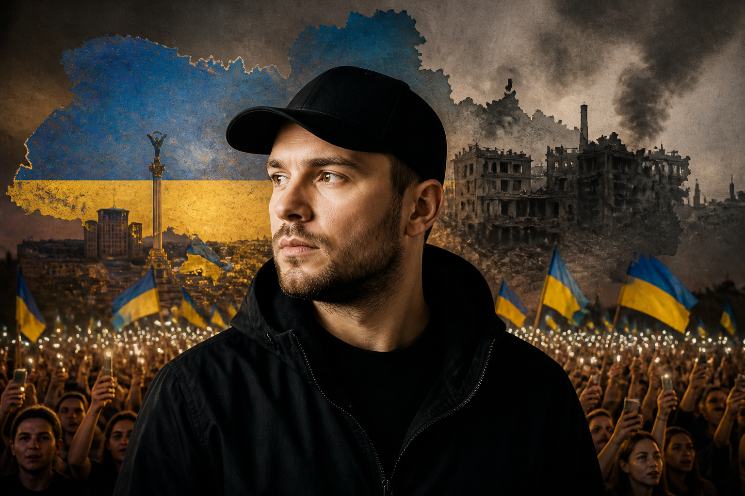Кто такой Макс Корж и почему Украина его любила — иллюстрация к статье «Макс Корж о войне в Украине»