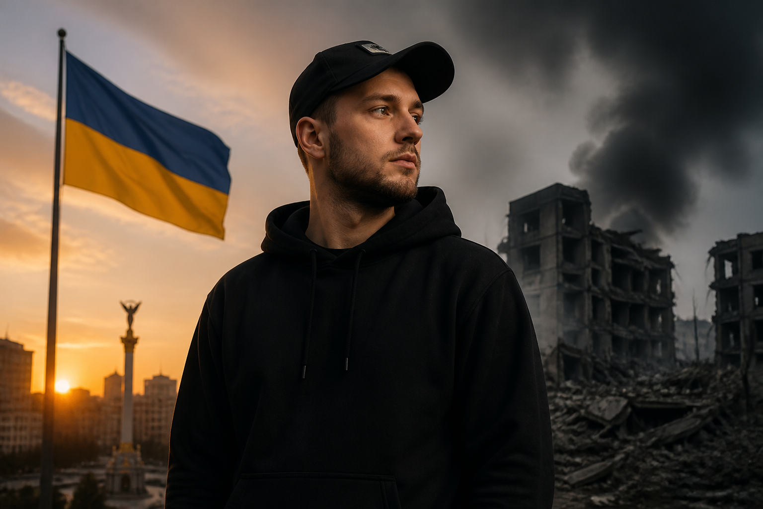 Что произошло после 24 февраля 2022 года — иллюстрация к статье «Макс Корж о войне в Украине»