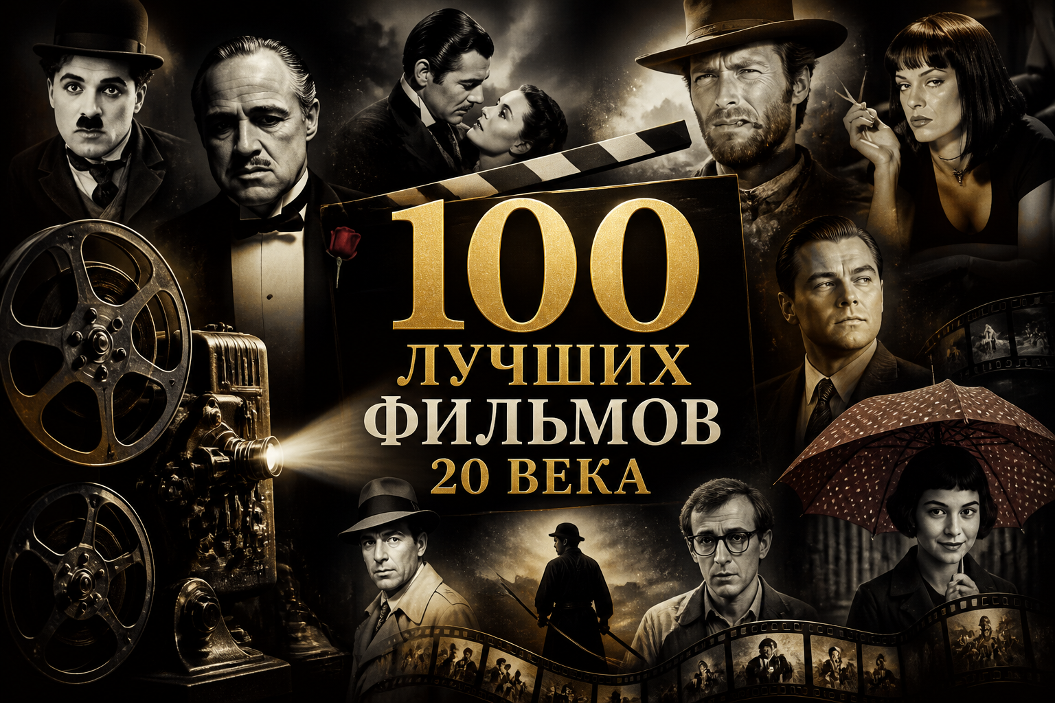100 лучших фильмов 20 века: главные шедевры кинематографа