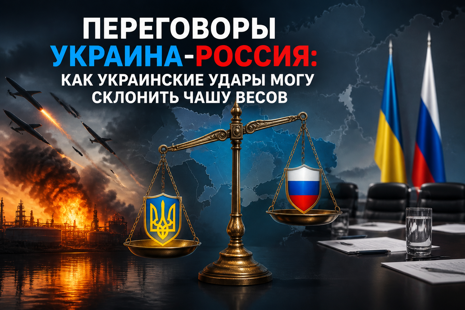 Переговоры Украина-Россия: как удары меняют расклад сил