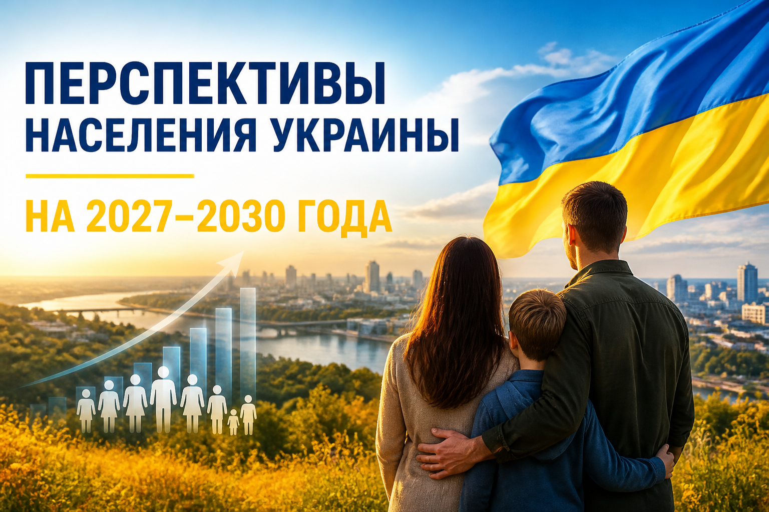Прогноз населения Украины на 2027–2030 годы: численность и демографические тенденции