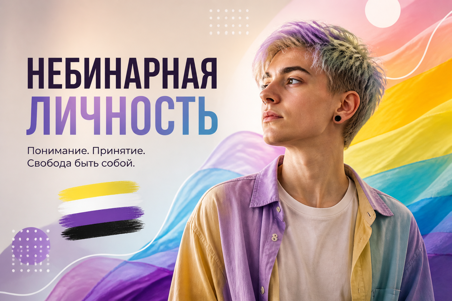 Кто такие небинарные люди: значение термина и особенности идентичности