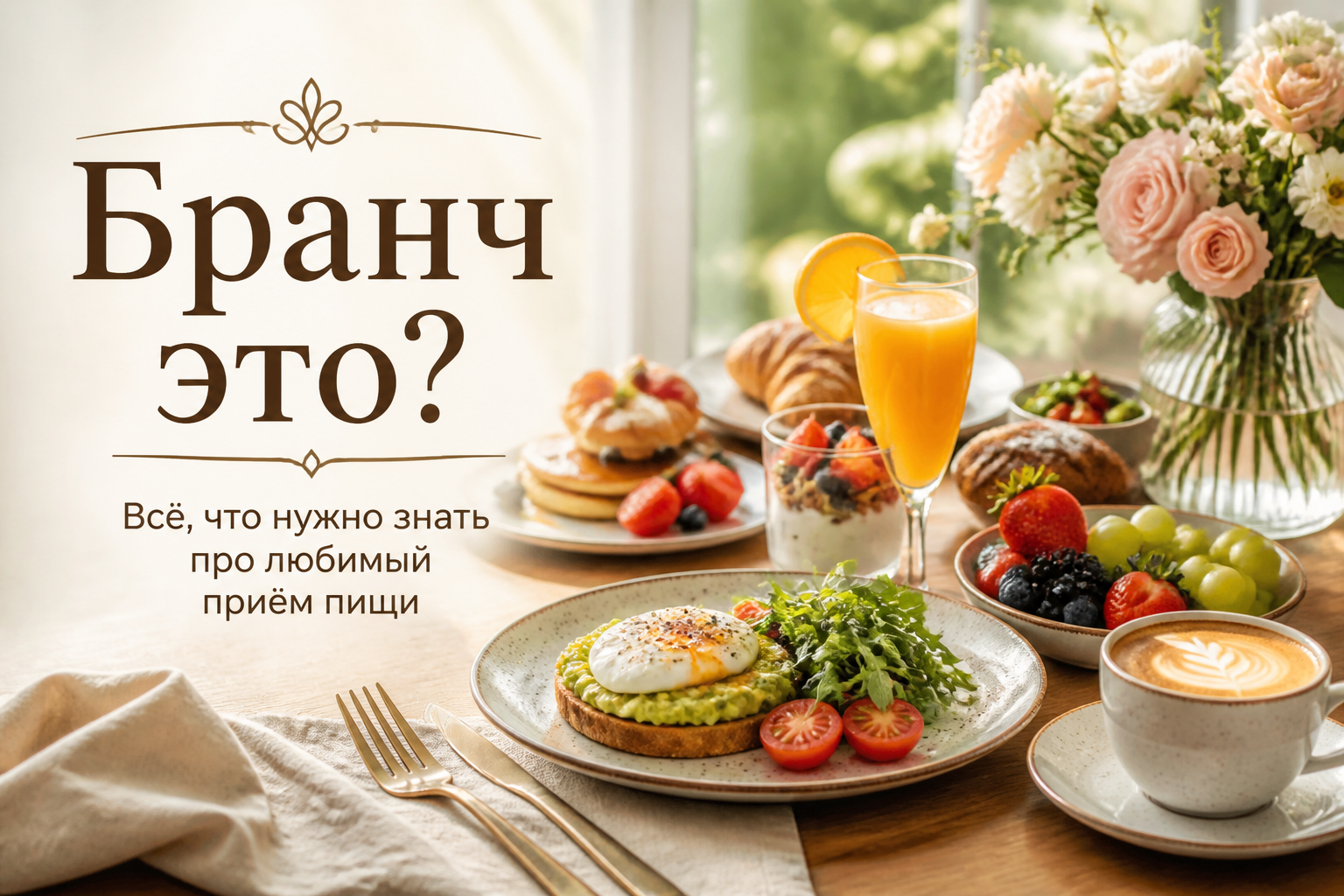 Бранч — что это такое и чем отличается от завтрака